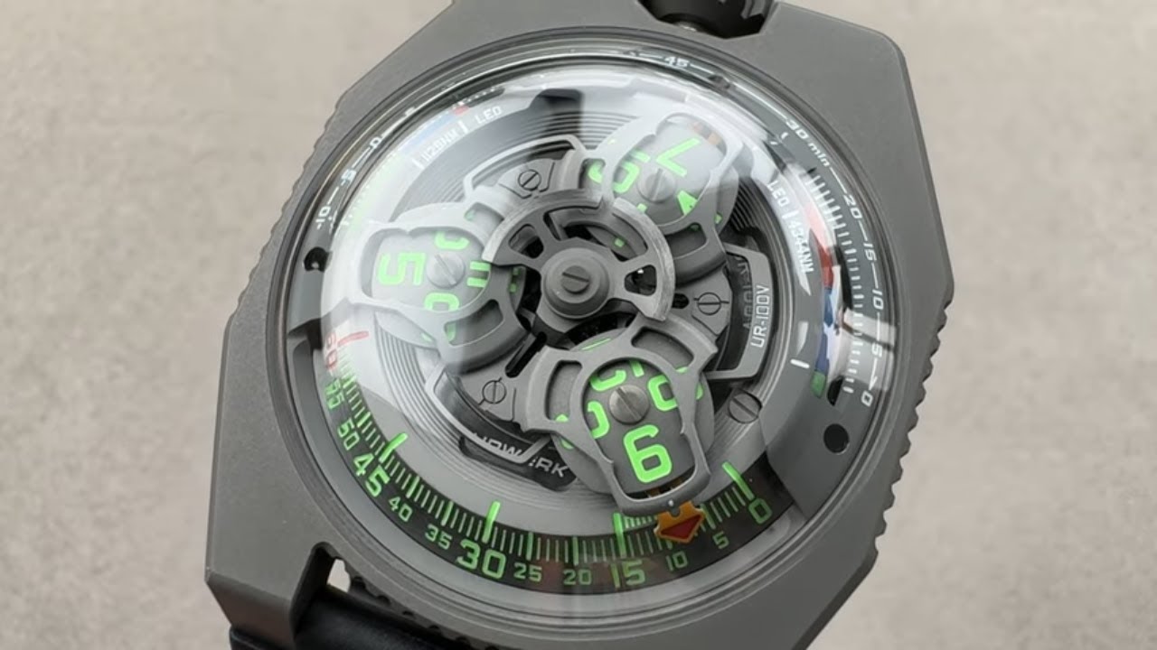 Обзор часов Urwerk UR-100V P.02 Collective (UR-100V P.02)