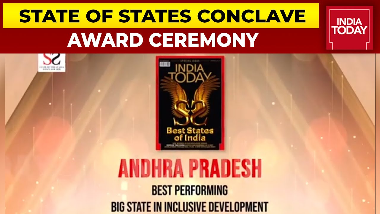 India Today State Of States Conclave 2021 Award Ceremony