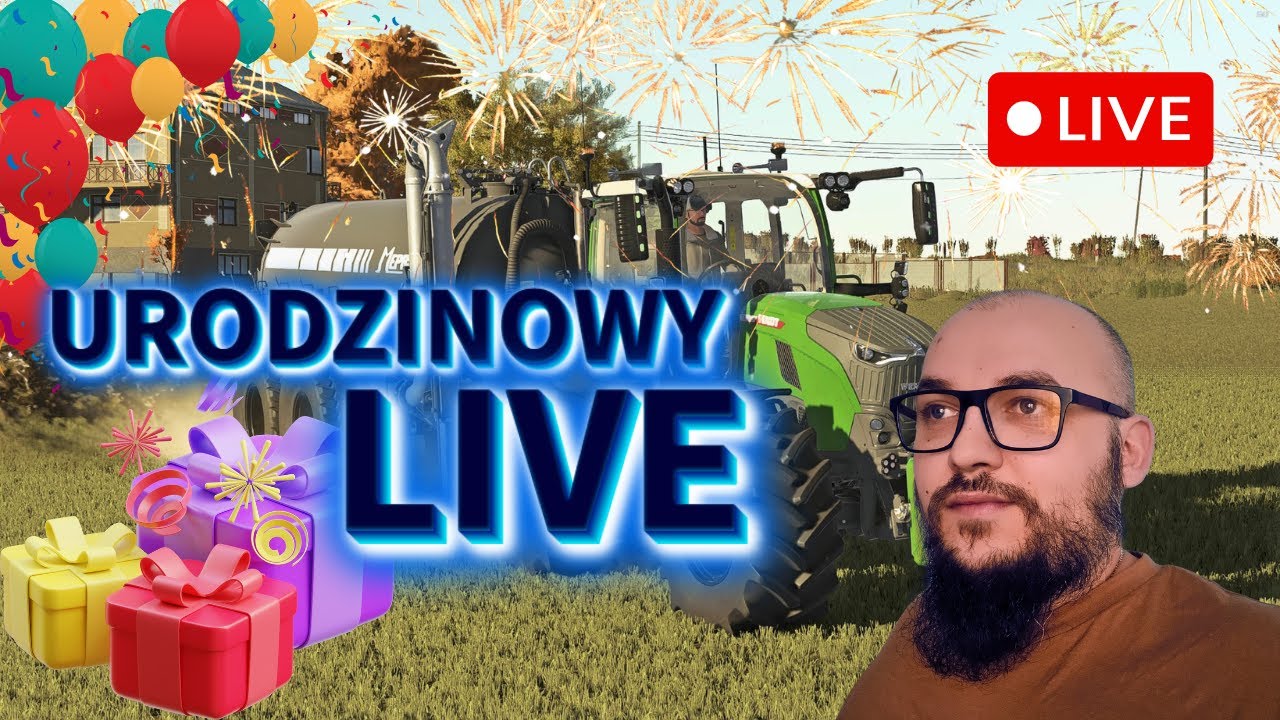🎂 URODZINOWY LIVE! 🚜 FS25 | AGROBGT