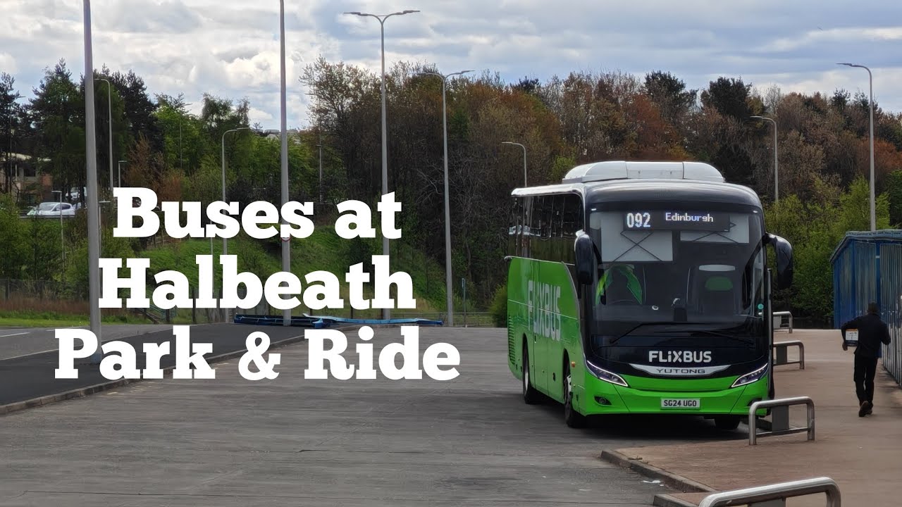 Buses at Halbeath Park & Ride