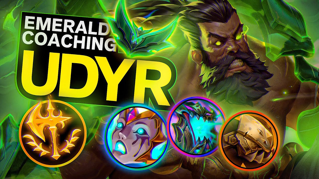 Coaching HARDSTUCK EMERALD Udyr Player 😡 | perryjg coaching