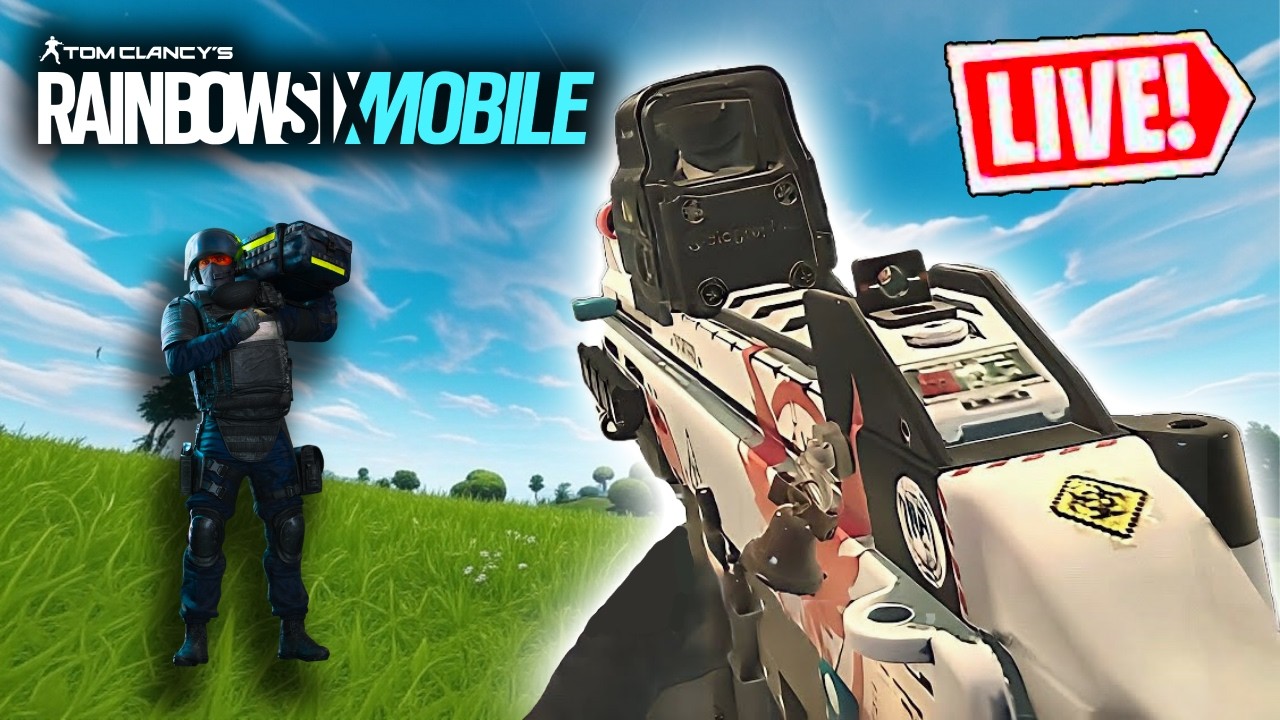 Rainbow 6 Mobile Grind to Finish Boot Camp! (LIVE)