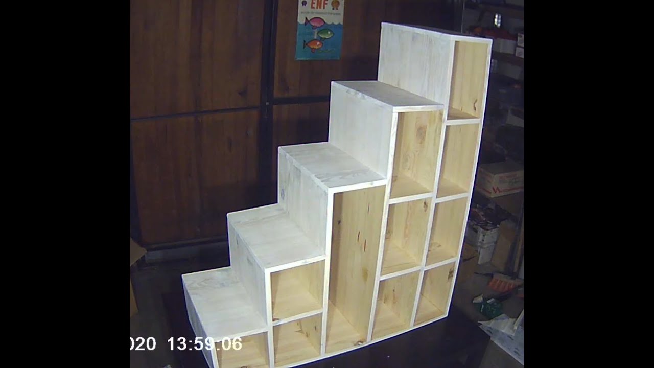16 - Meuble escalier pour lit superposé