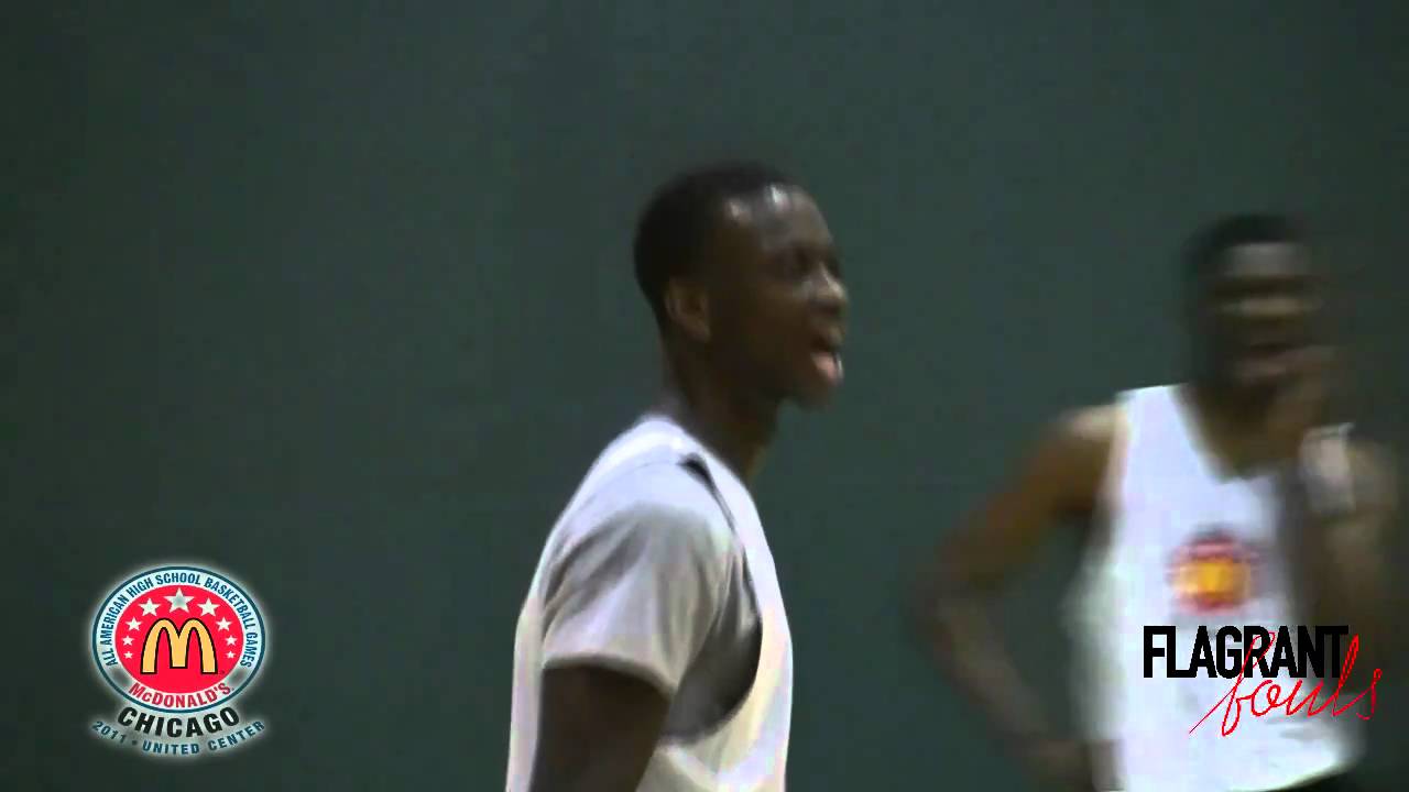 Myck Kabongo Putback @ McDonald's Practice