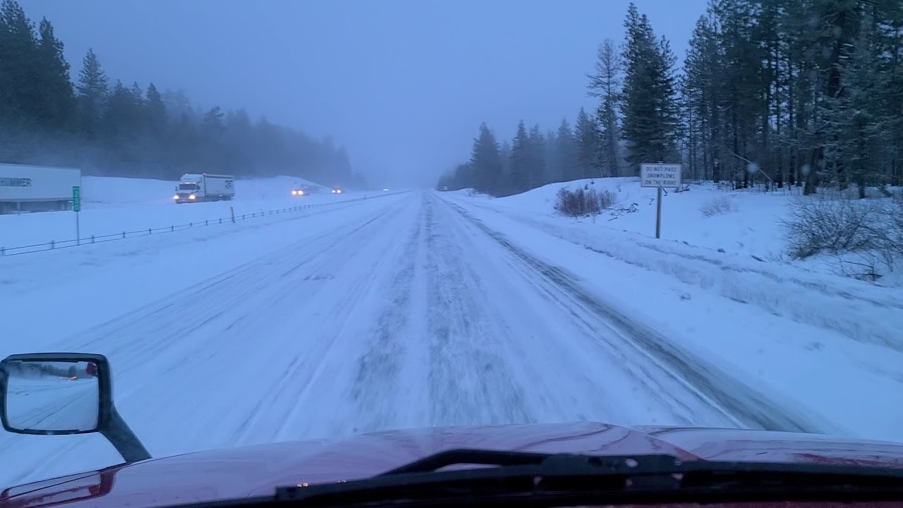 First part of Deadman Pass in Oregon