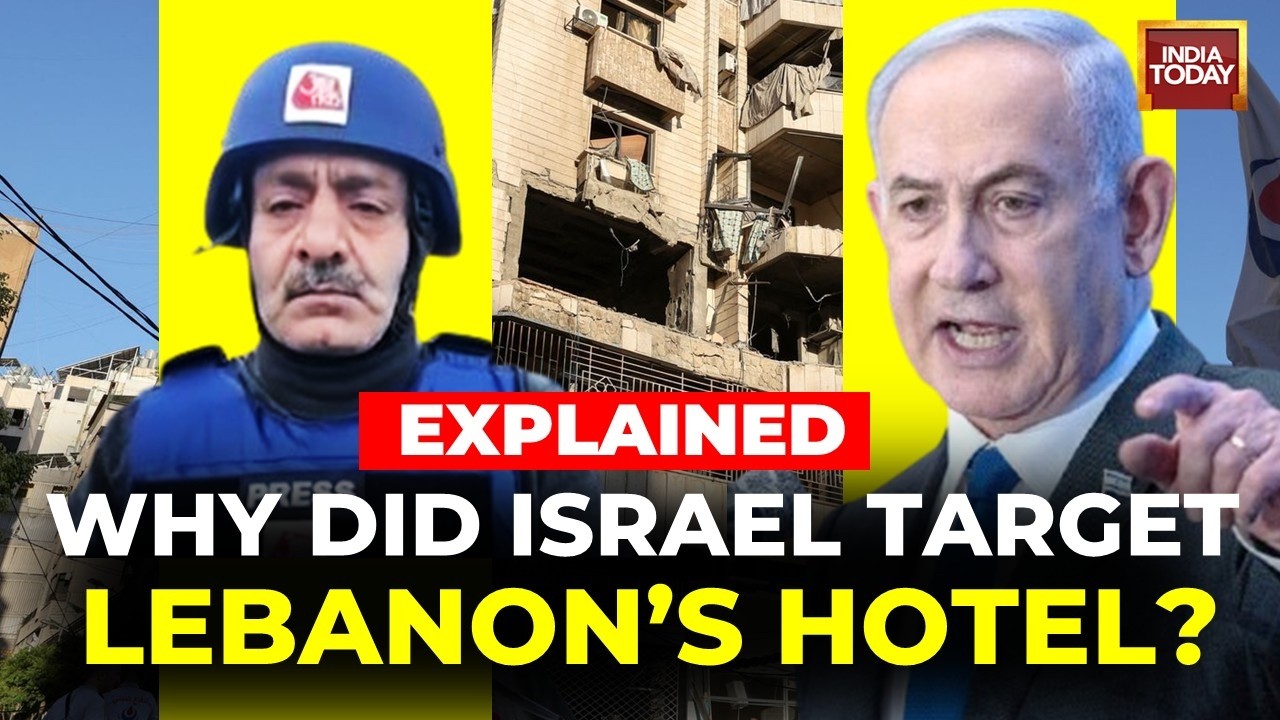 Israeli Drone Strike Hits Ramada Hotel in Beirut; Hundreds Killed in Lebanon Attacks | Israel News