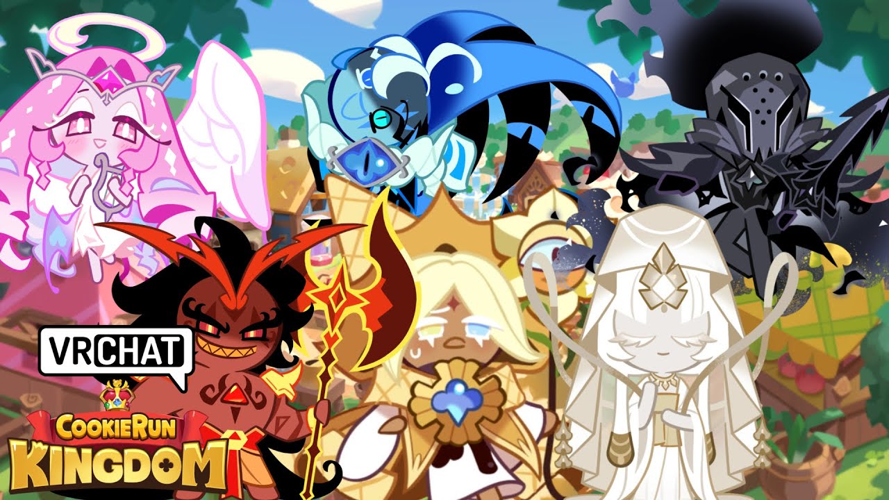 Pure vanilla cookie meet all beasts cookie//Cookie run Kingdom//Vrchat// Ft: Alect, Ender, And more