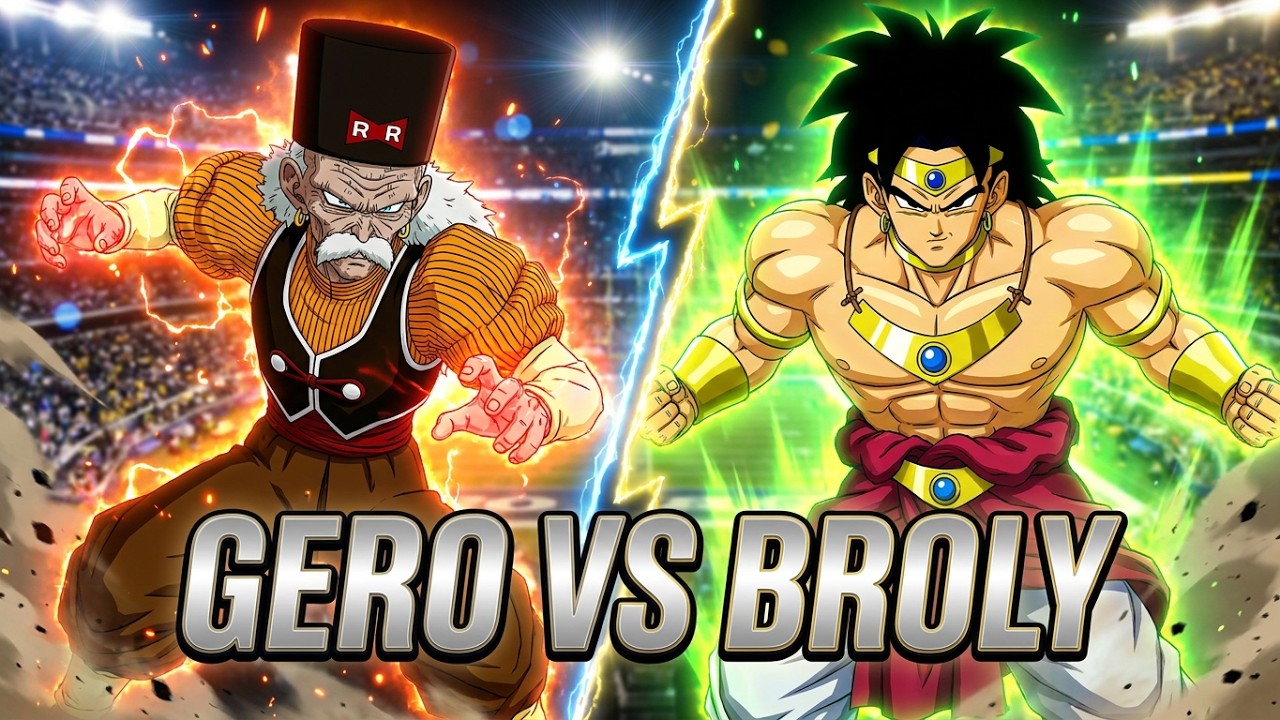 DragonBall SparkingZero: Dr. Gero 🆚 Broly (Z) in the City arena!