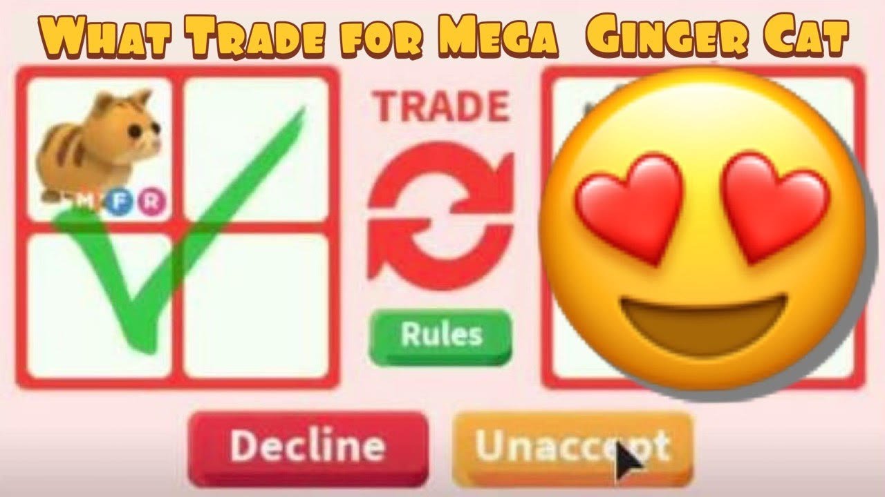 What People Trade For Mega Neon Ginger Cat in Adopt Me ROBLOX