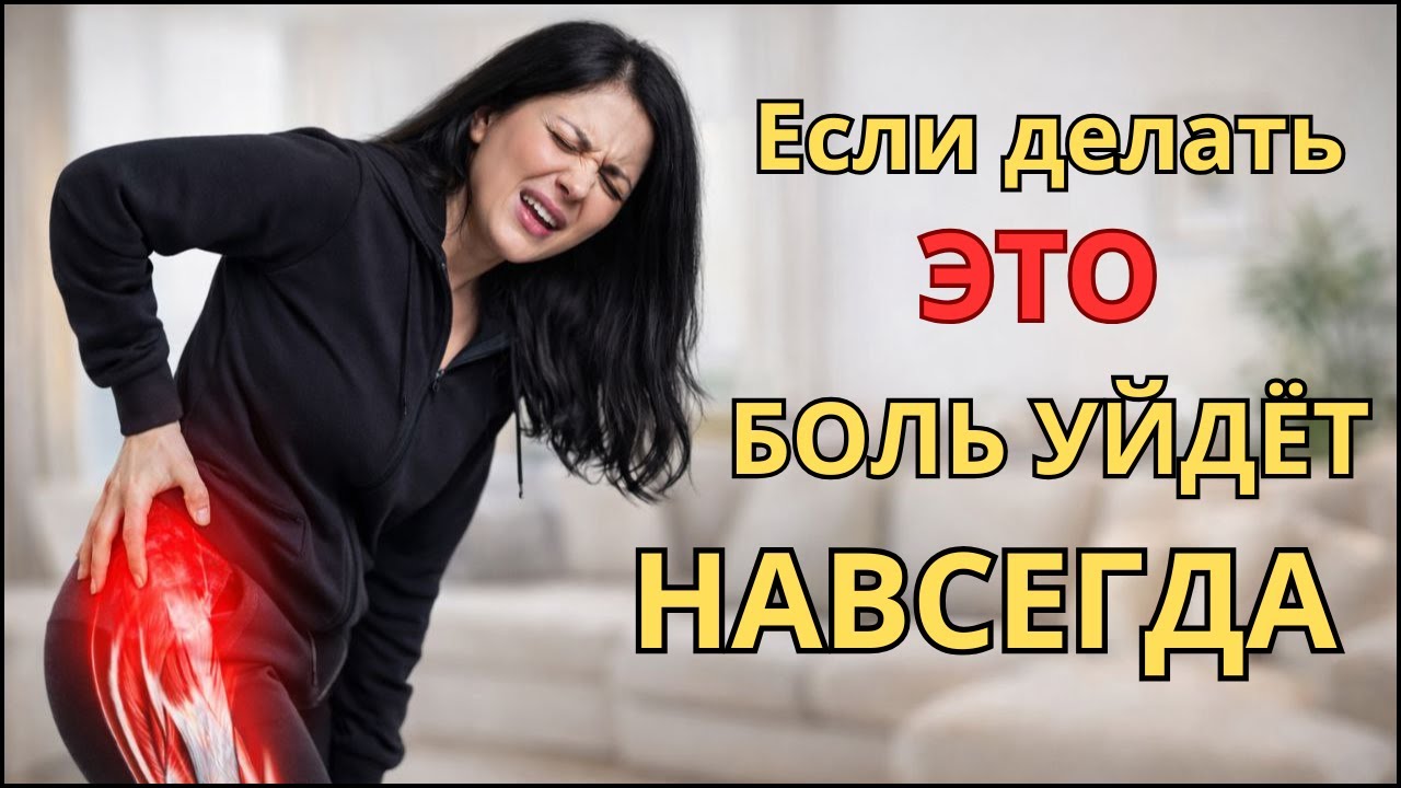 Сделайте ЭТО если болит тазобедренный сустав. ЭТИ УПРАЖНЕНИЯ, СПАСУТ от ОПЕРАЦИИ!  трахантерит