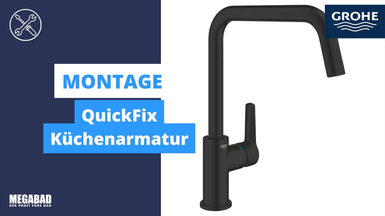 QuickFix Küchenarmatur | Montage | Grohe
