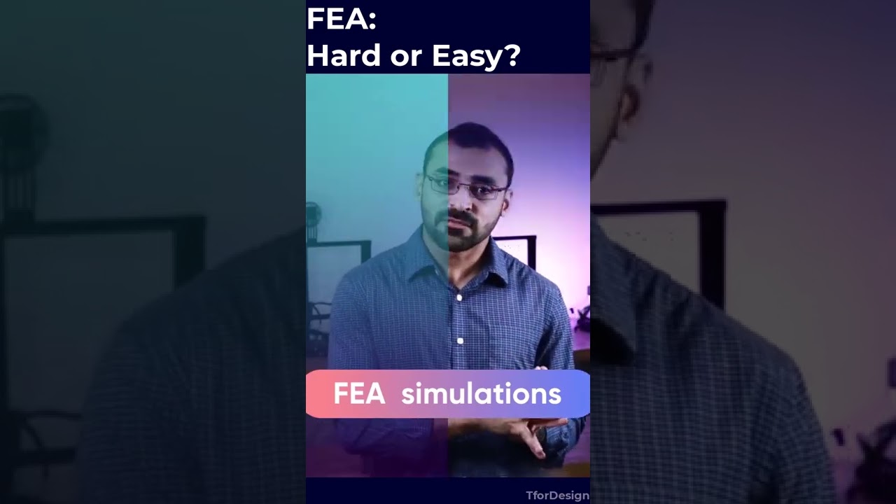 Are FEA Simulations Hard or Easy? #shorts