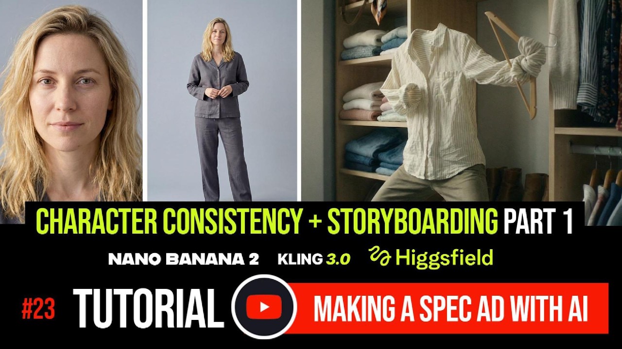 (Part 1) Masterclass: How I Made a Professional AI Spec Ad from Scratch