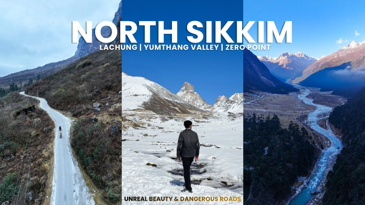 North Sikkim – Sapno jaisi jagah 😍 | Lachung, Yumthang Valley, Zero Point | Cinematic Road Trip
