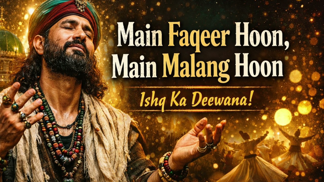 Main Faqeer Hoon, Main Malang Hoon / Heart Touching / Sufi Ishq Song  / Soulful Fusion of