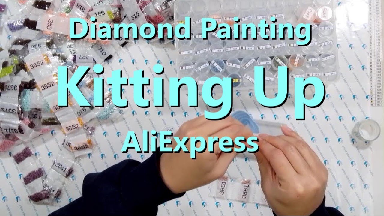 Diamond Painting Kitting Up - Homfun on AliExpress