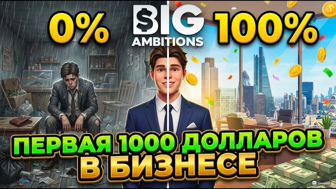 Big Ambitions Первый Сотрудник — Первый Большой Прорыв!