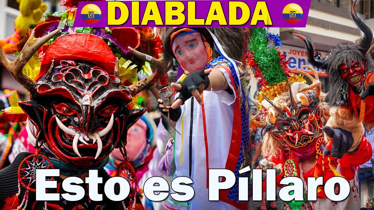 Diablada de Píllaro. El Espectáculo Ancestral que No Puedes Perderte. Diablada Pillareña.
