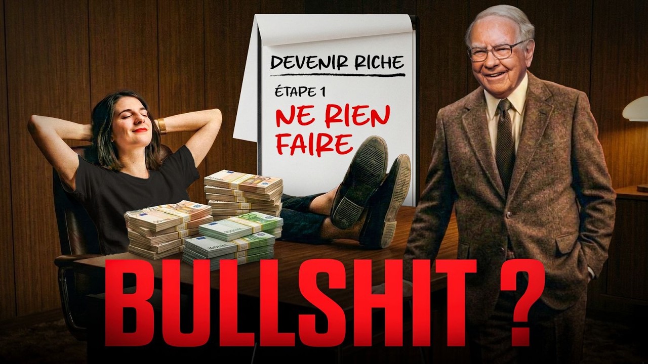 Ne rien faire et devenir riche : la stratégie de Warren Buffett