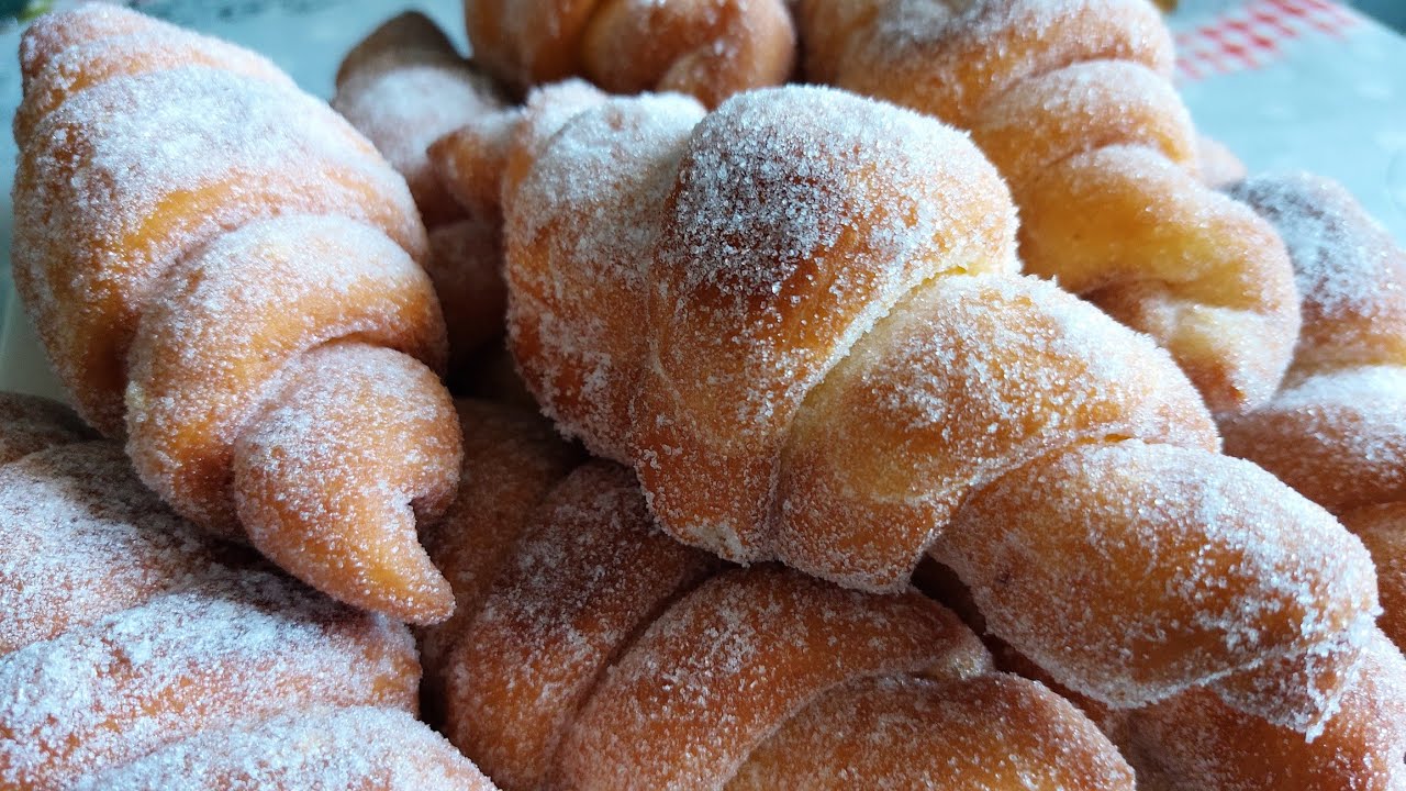 Recette croissant-beignet au sucre 🥐