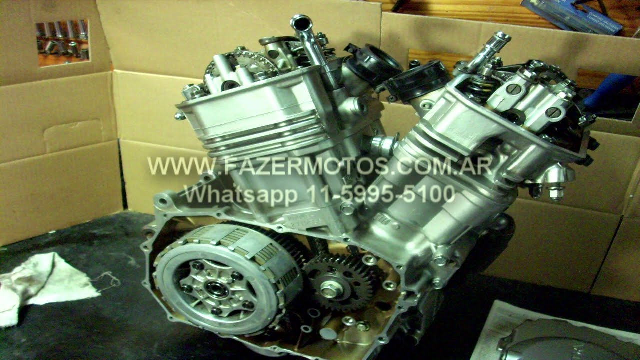 Desarme y armado de motor Honda Africa Twin 750 XRV