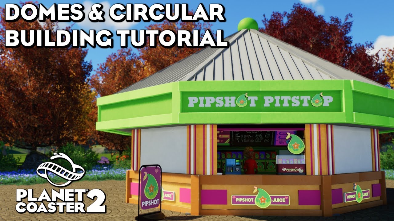 Even YOU Can Make Great Round Structures | Guided Tutorial | Planet Coaster 2