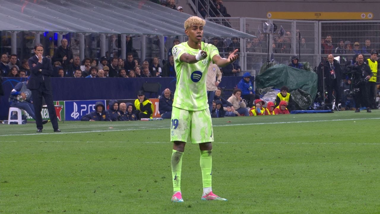 Lamine Yamal MASTERCLASS vs Inter Milan (06/05/2025) VIP Camera HD 1080i