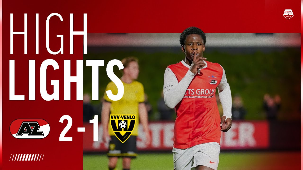 🔥 Impressive win with 10 men! | Highlights Jong AZ - VVV Venlo
