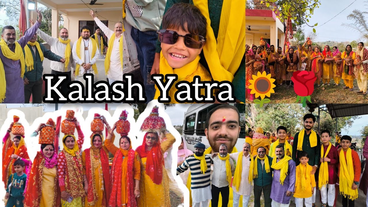 Kalash Yatra vlog 💖 🍀 #kalashyatra #trending #viral 