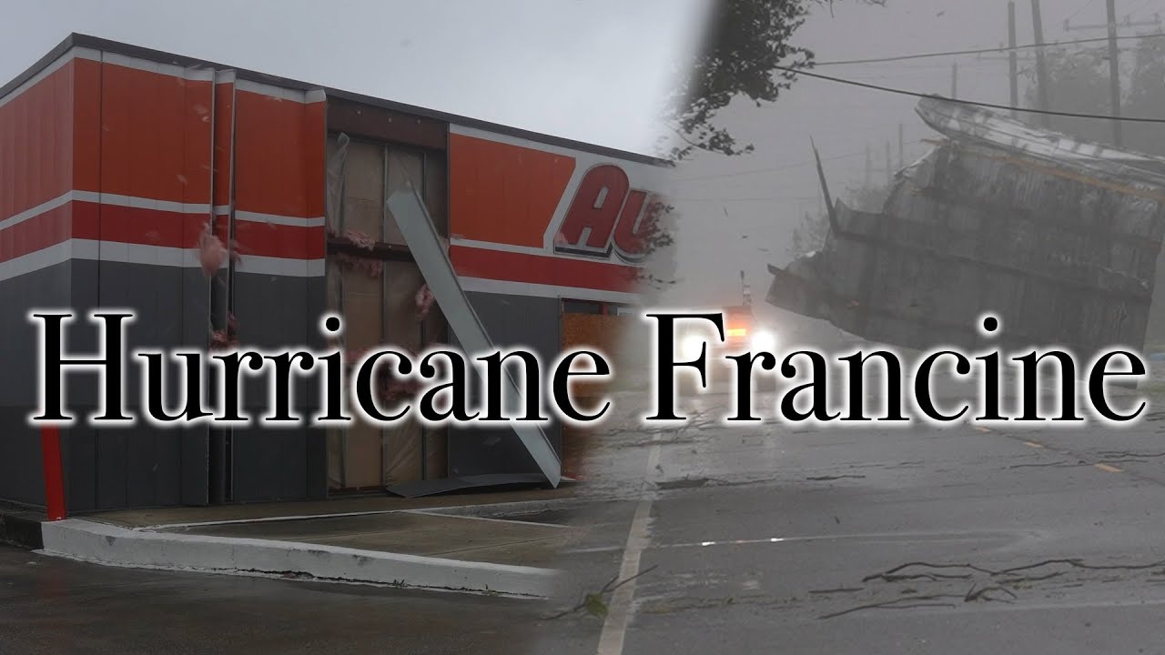Hurricane FRANCINE SMASHES into Louisiana 9/11/2024