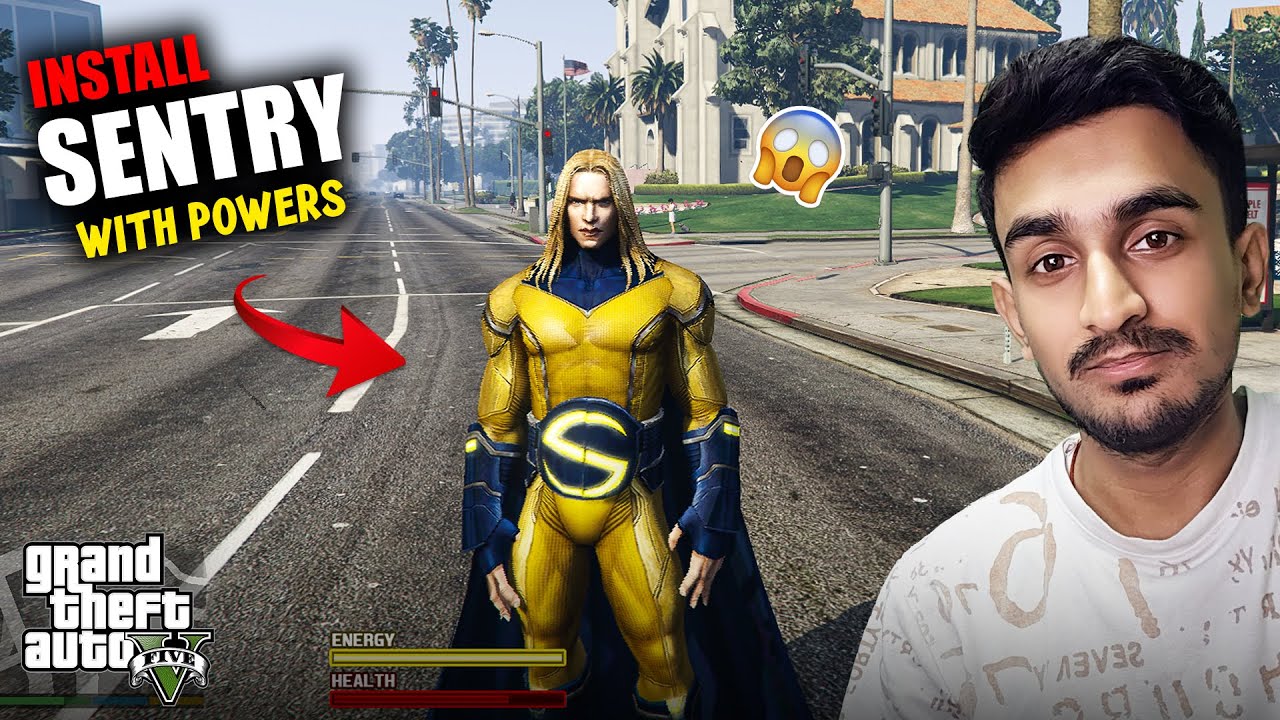 How to Install Sentry Mod in GTA 5 With Powers | Sentry Mod in GTA 5 | Superman Mod V.2 | GTA 5 Mods