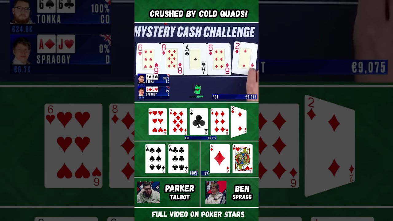 Most Insane Poker Hands #18 | Parker Talbot vs Ben Spragg