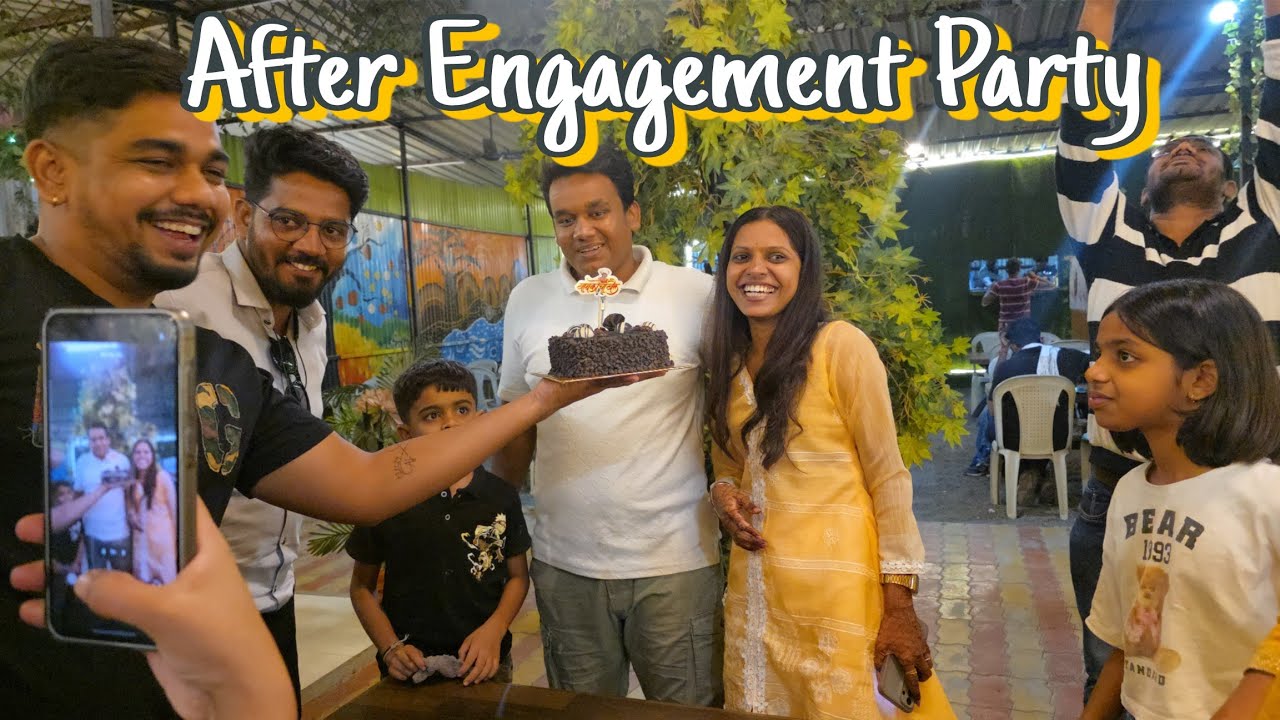 After Engagement Party 🤩 | Gauri Daf and Praful Gujarkar 