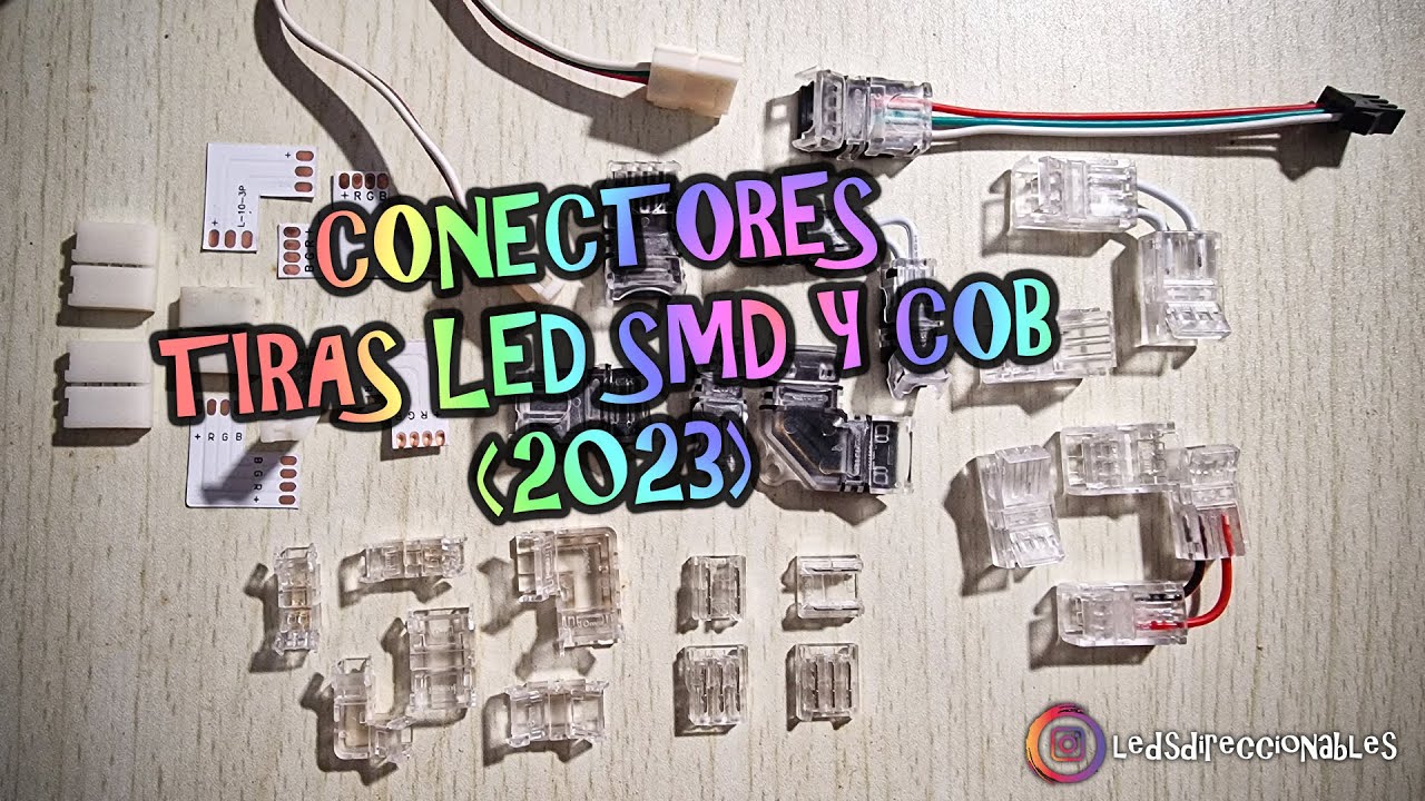💡 Conectores para tiras LED (Actualización 2023)