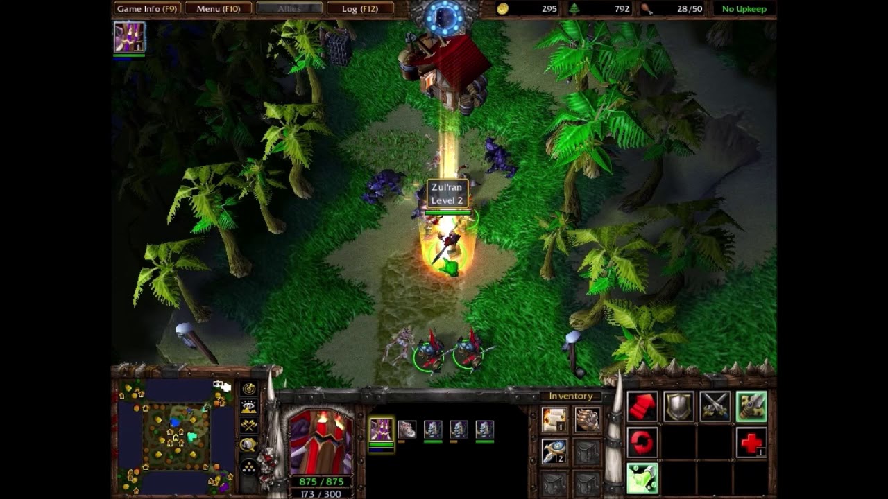 Warcraft 3 Classic: Clash from the Past - Zandalari Dominion in Zuldazar