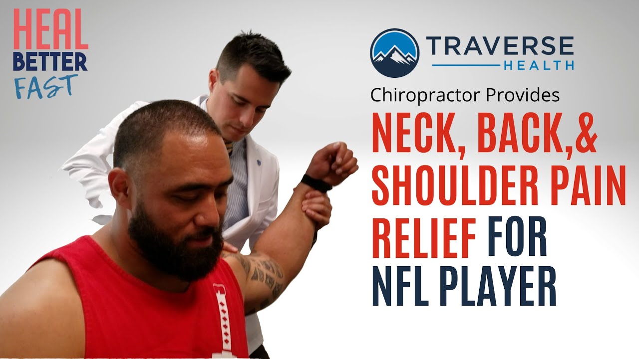 Former Pro Football Defensive Tackle Gets INTENSE Chiropractic Adjustment & Muscle Scraping