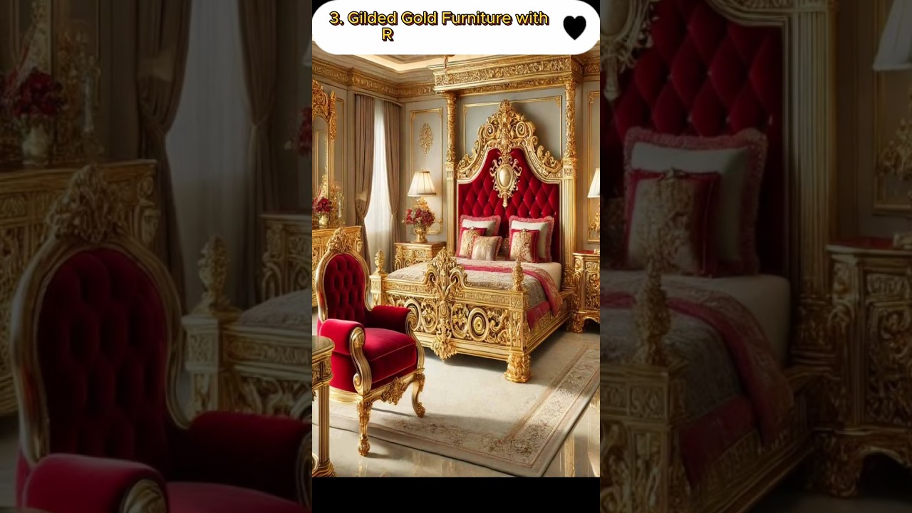 17 Red and Gold Bedroom Ideas for a Luxurious and Cozy Look