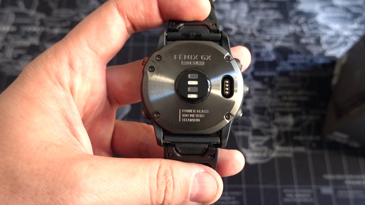 Garmin Fenix 6x pro solar - unboxing