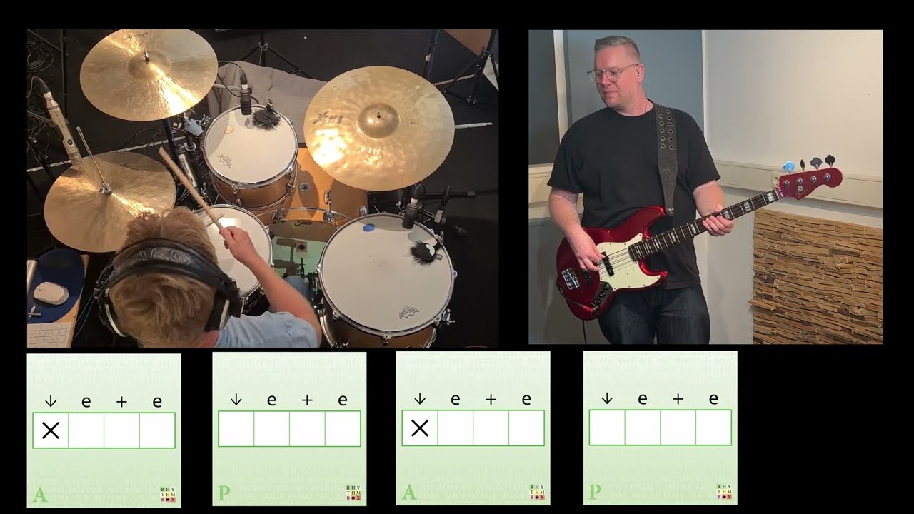 Daily Groove Training for Bassplayers and Drummers 1