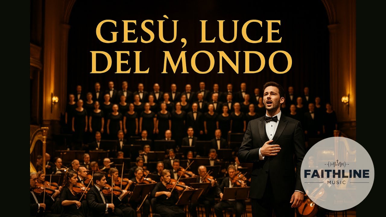 ✨ Gesù, Luce del Mondo — Inno di Adorazione e Speranza