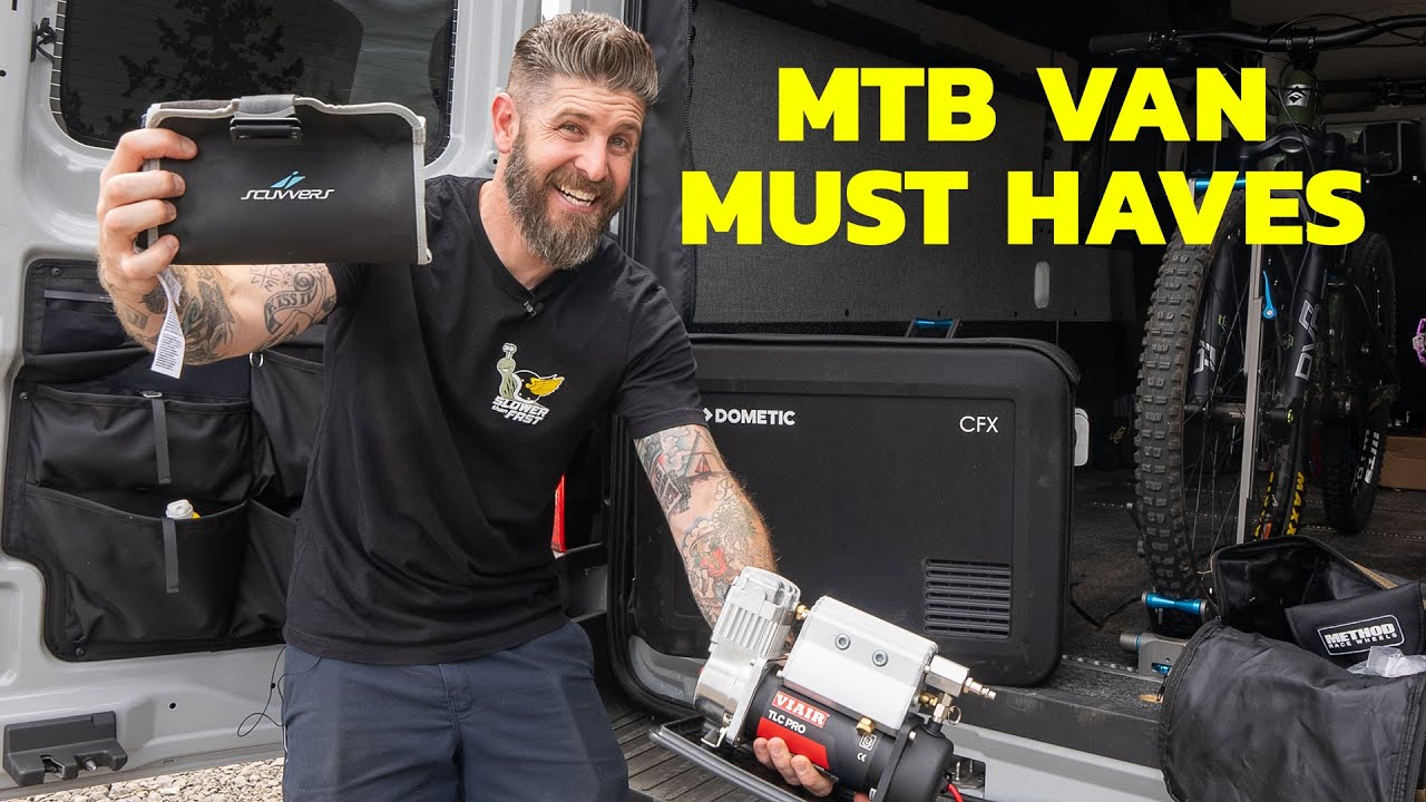 Must Haves for your MTB or Moto Van - Ford Transit