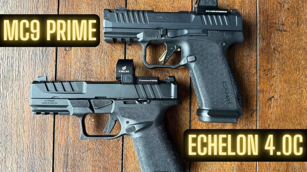 Canik Prime против Echelon 4.0C | Характеристики и размеры