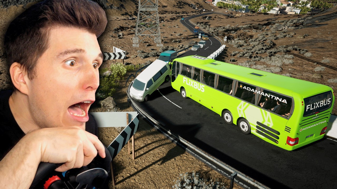 FLIXBUS Unfall auf der INSEL Fuerteventura