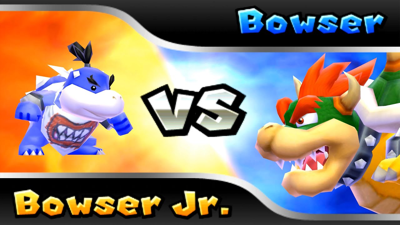 Mario Party Island Tour - Bowser's Tower With Bowser Jr. (Father And Son Battle)