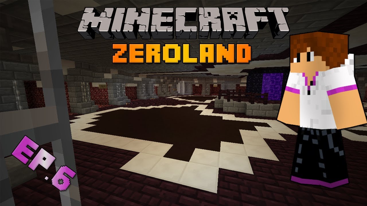 Minecraft Zeroland SMP: S0E6 - Nether Hub &mu;&epsilon; DaBaze1 & CaptainPanez