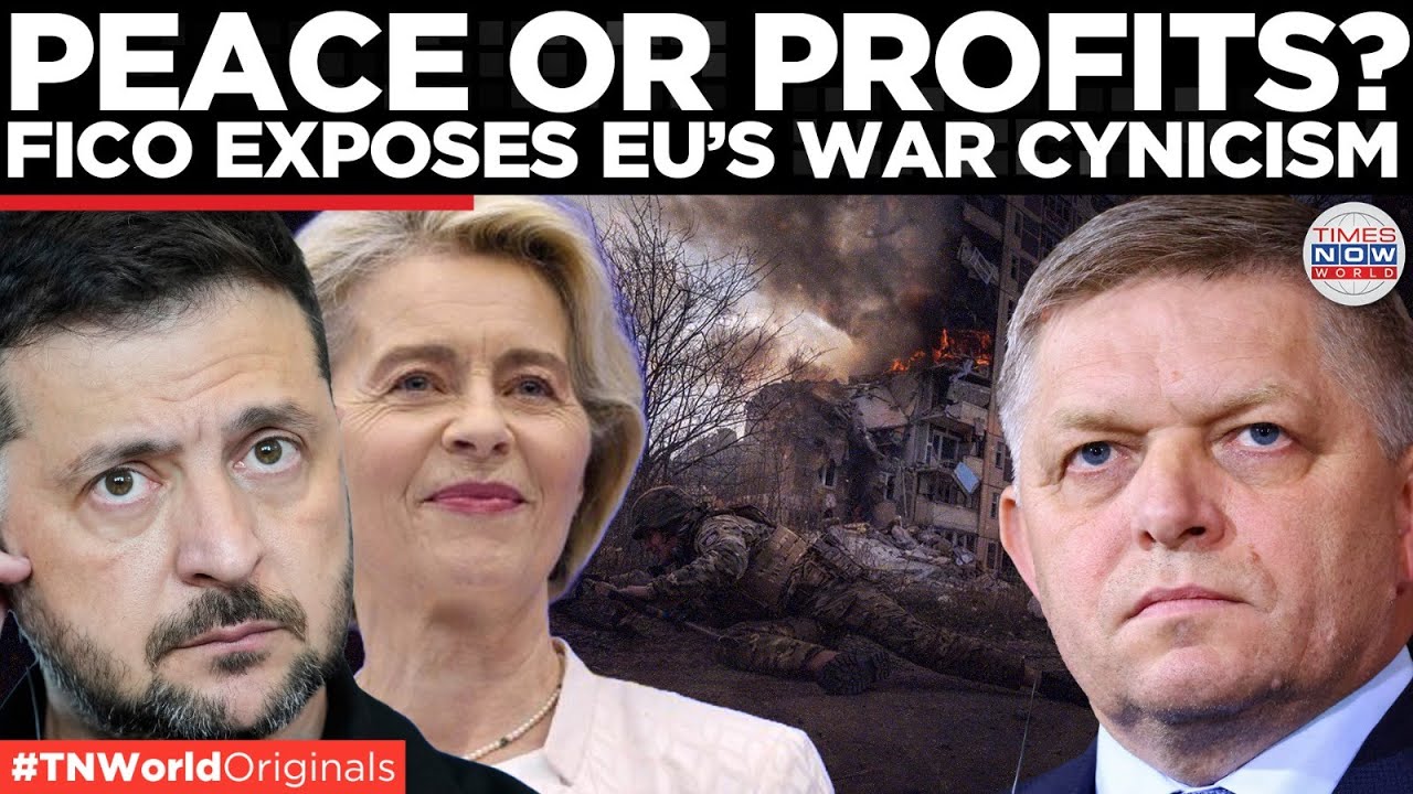 EU BLOOD POLITICS EXPOSED: Fico Says Brussels Normalised Slavic Death | Times Now World