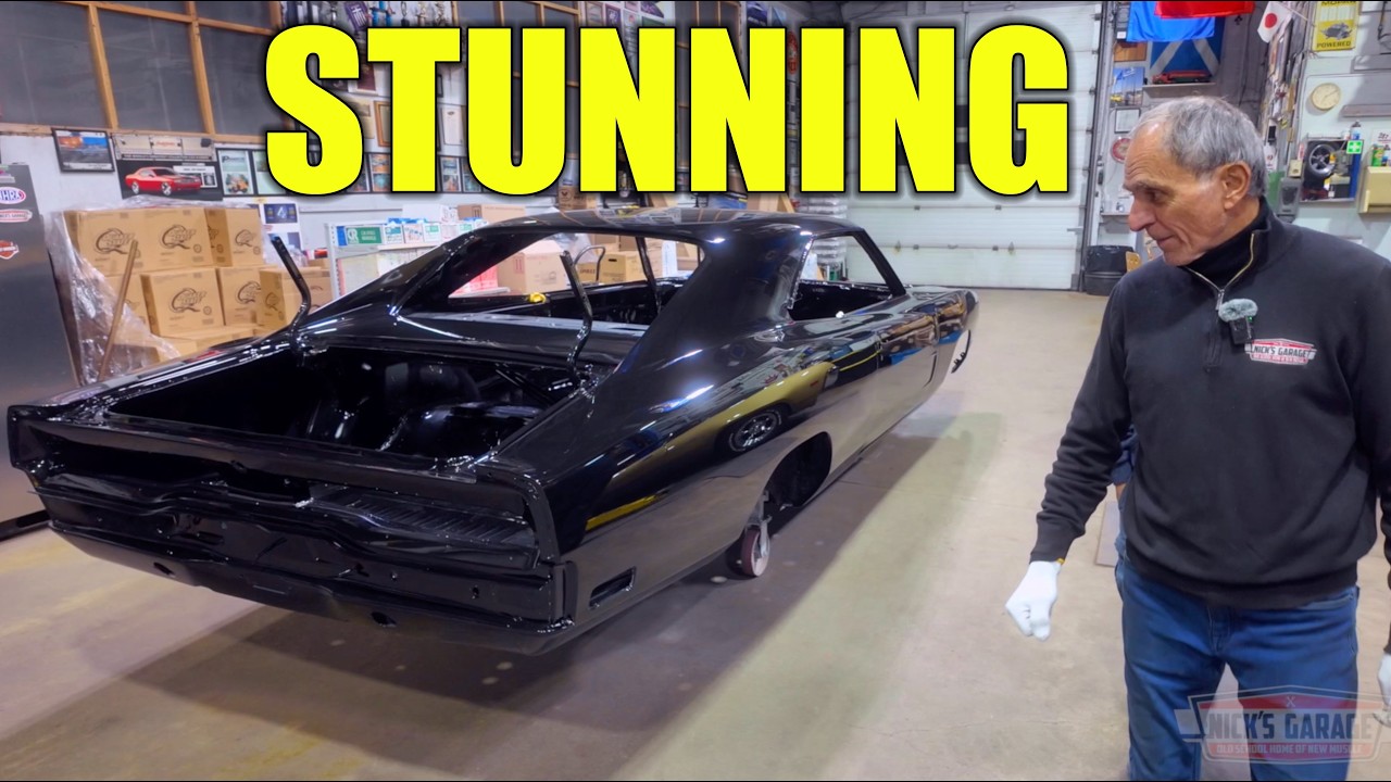 The Black Diamond Returns - 1970 Charger R/T in Fresh Paint