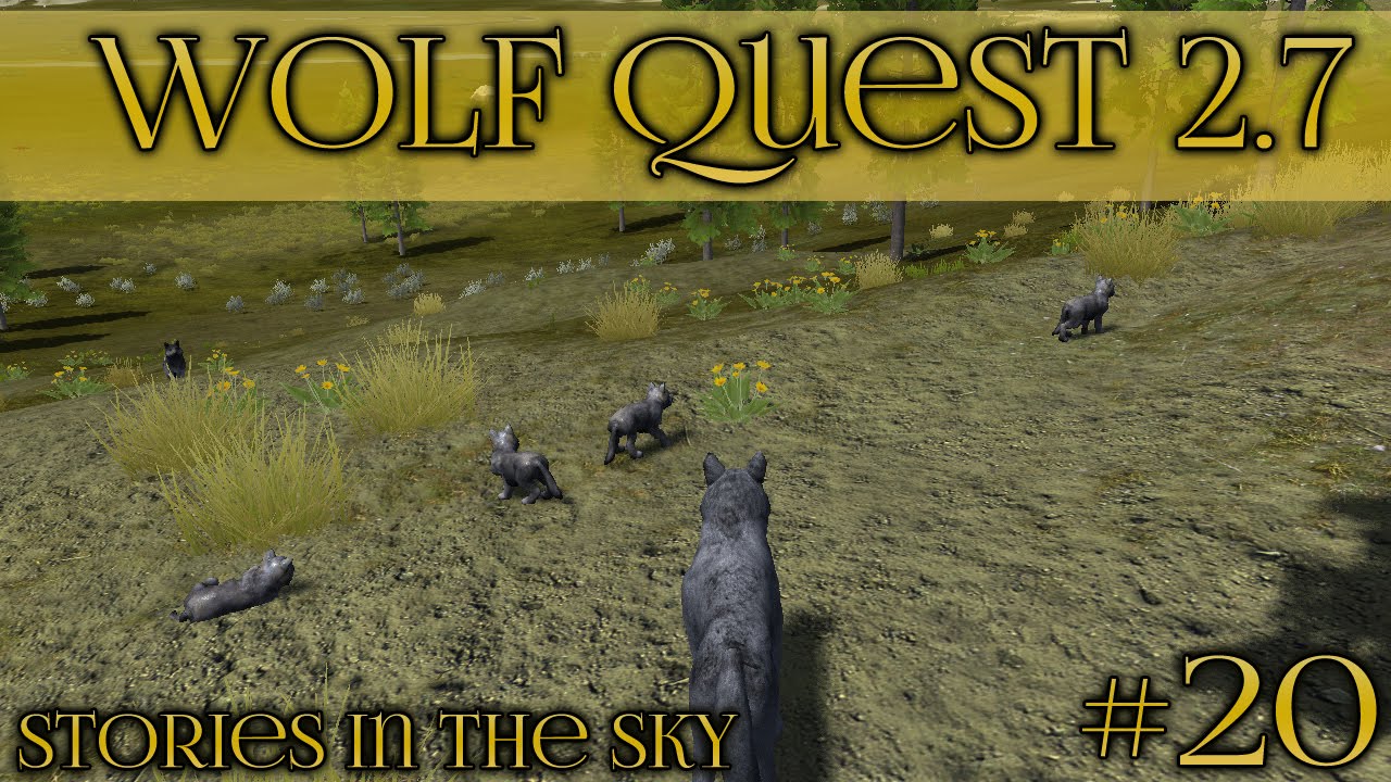 Dreams for a New Litter of Wolf Pups 🐺 Wolf Quest 2.7 - Stories in the Sky 🐺 Episode #20
