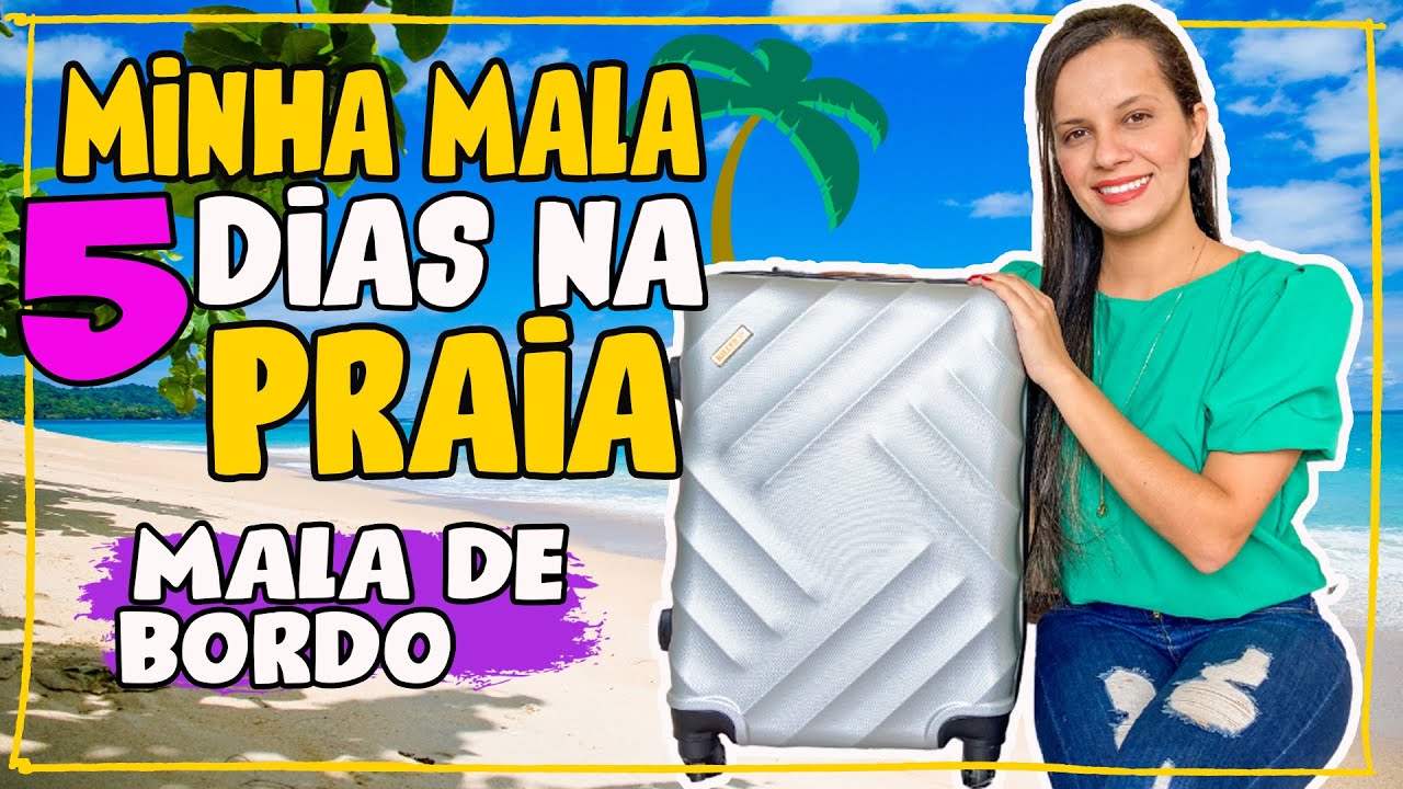 MALA DE MÃO PARA VIAGEM PARA A PRAIA - DICAS PARA UMA MALA OTIMIZADA 10KG I CAROL RIBEIRO