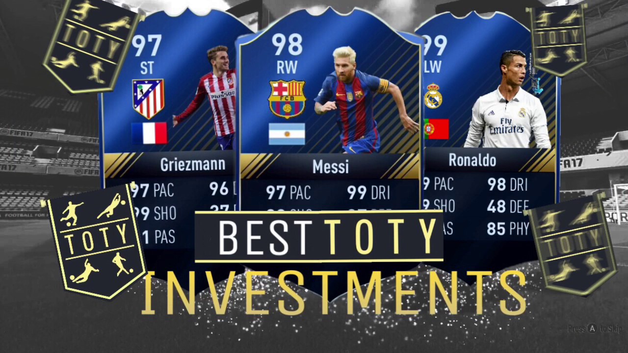 FIFA 17 - TOTY MARKET CRASH BEST INVESTMENTS